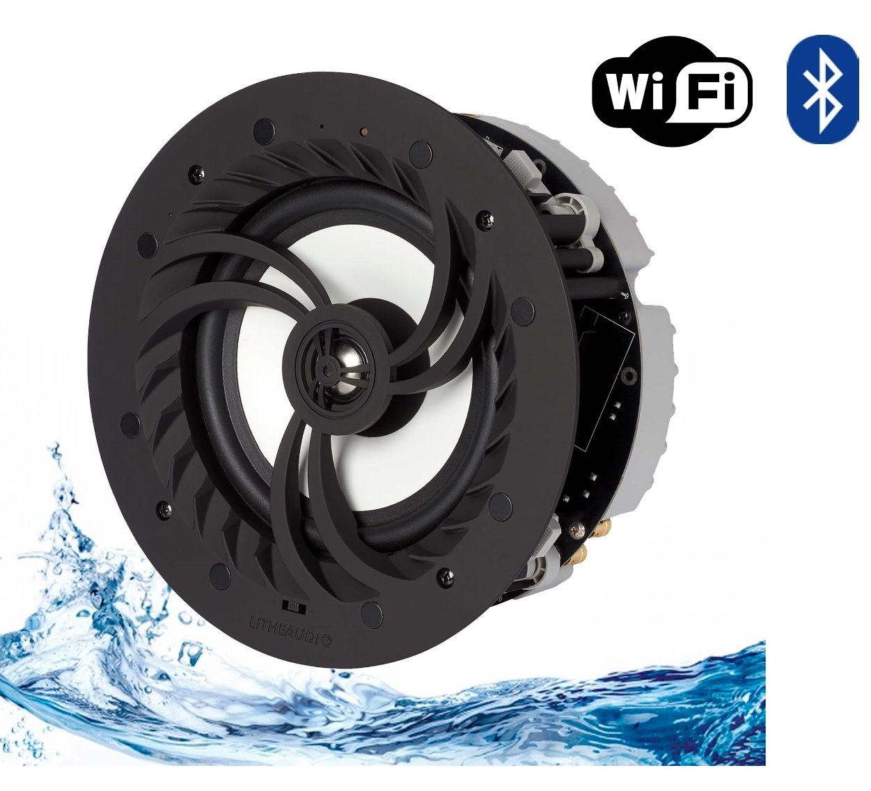 Lithe Audio Wi-Fi/BT głośnik do łazienki IP44